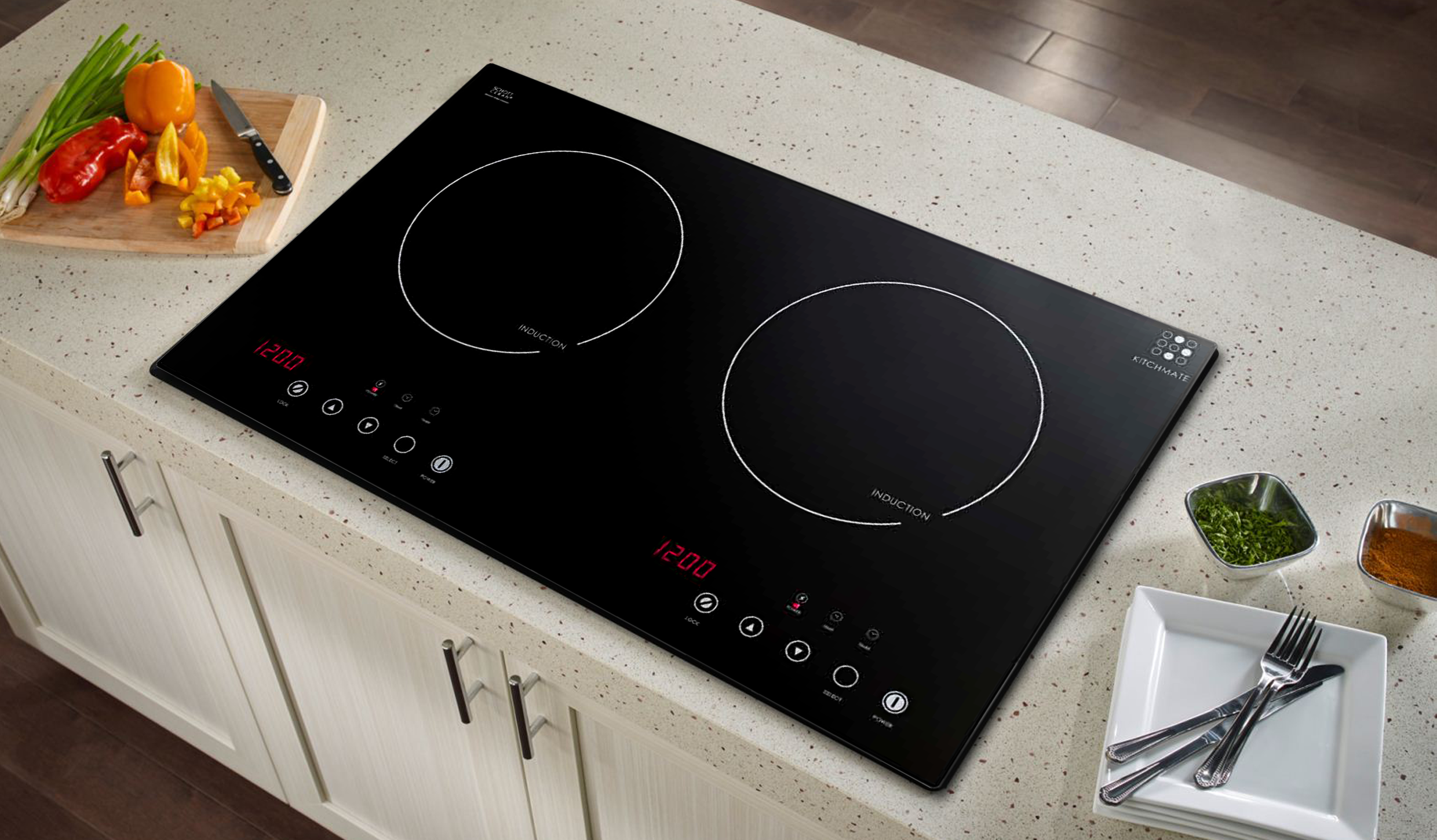 eco heat induction cooktop